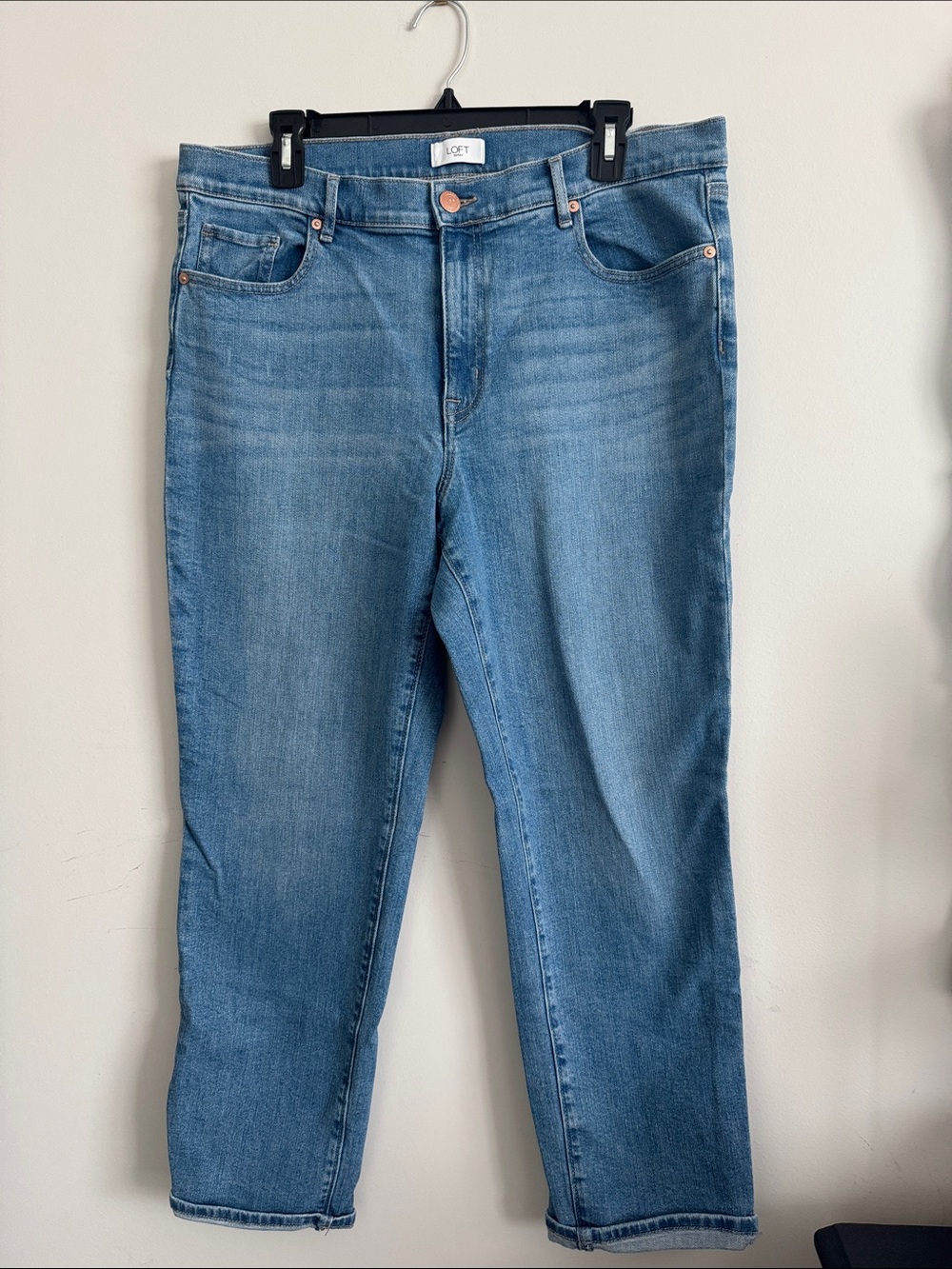 LOFT Light Blue Boyfriend Jeans